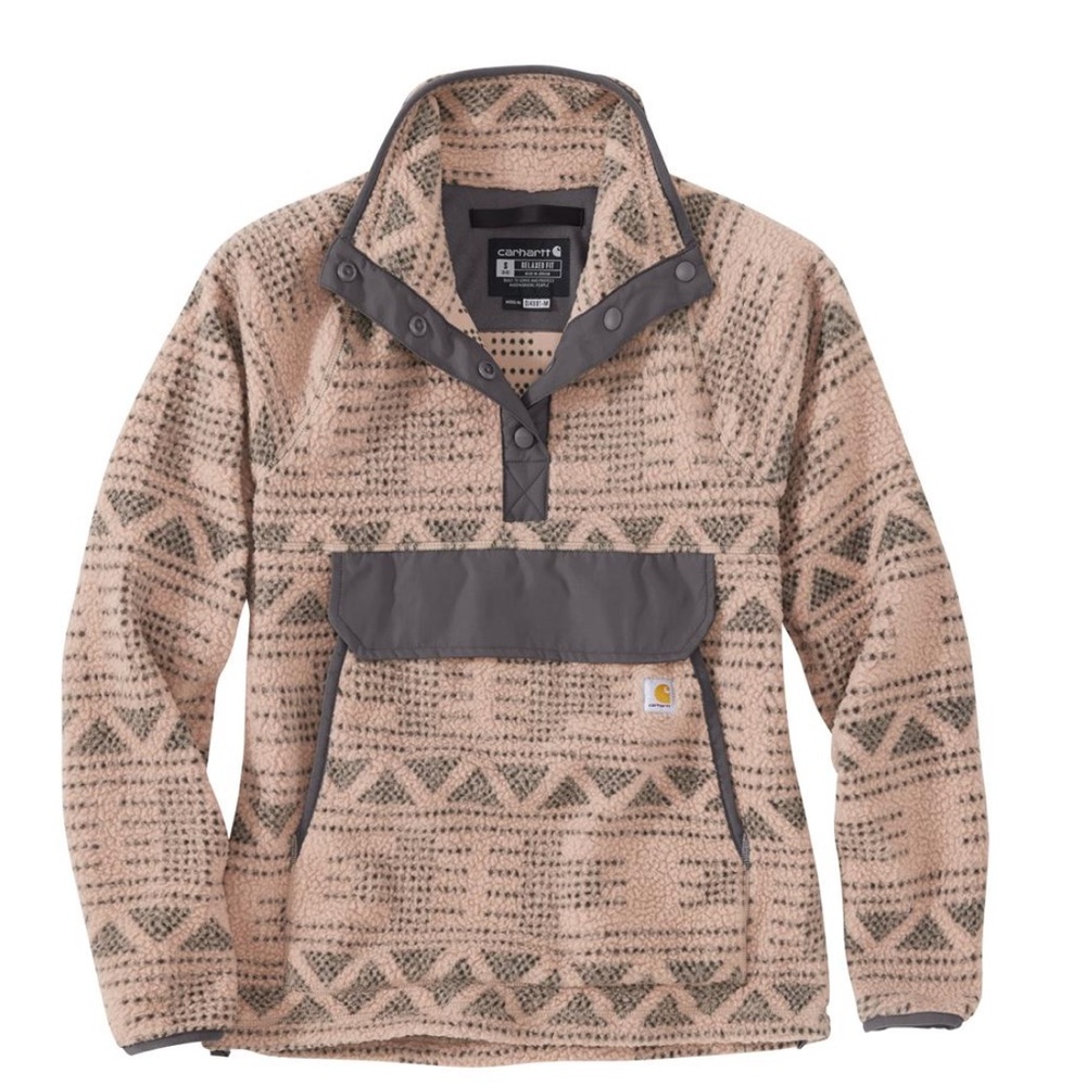 Cathartic Women’s Fleece Quarter Snap Front Jacket